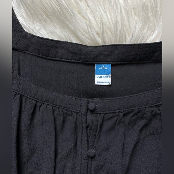 Old Navy square neck buttoned blouse - Picture 3 of 6